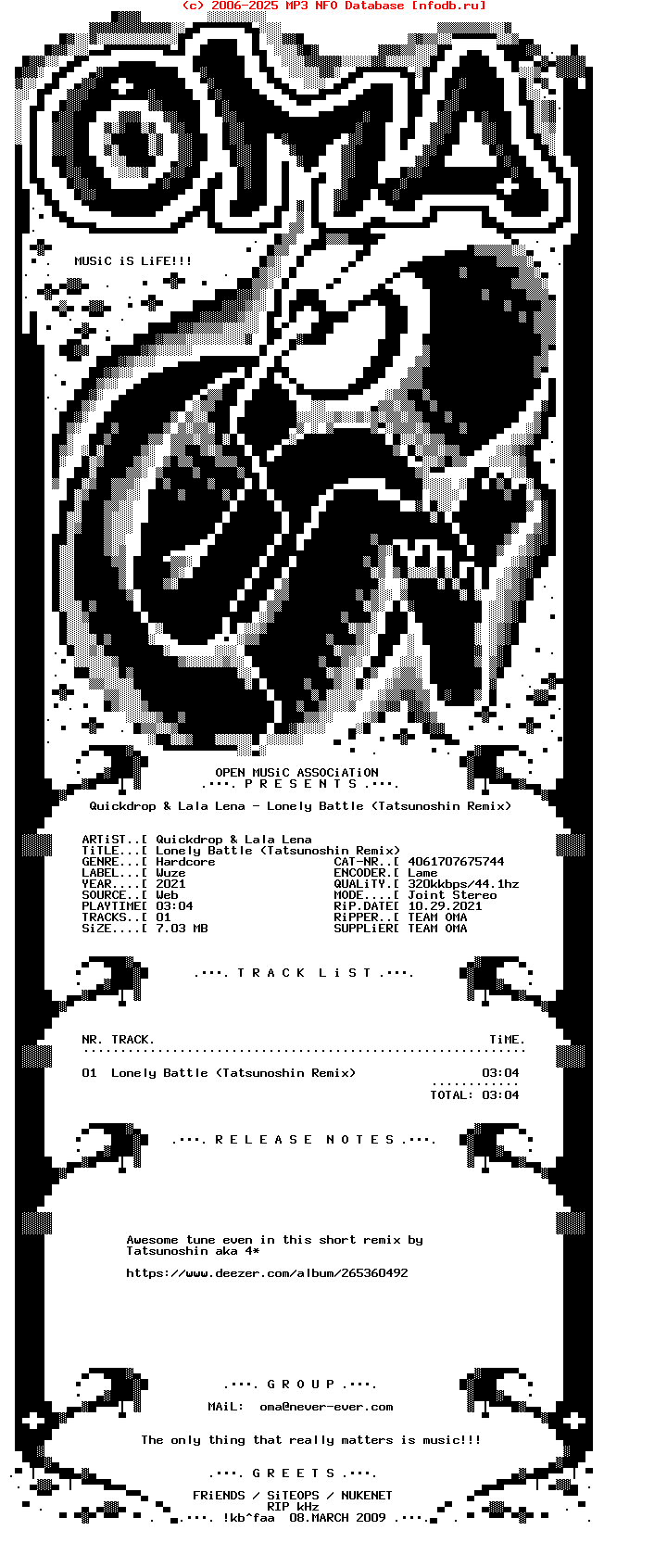 Quickdrop_And_Lala_Lena--Lonely_Battle_(TATSUNOSHIN_REMIX)-Single-WEB-2021-OMA