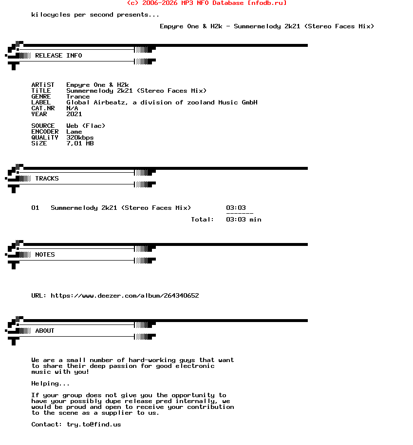 Empyre_One_And_H2K--Summermelody_2K21_(STEREO_FACES_MIX)-Single-WEB-2021-Kps