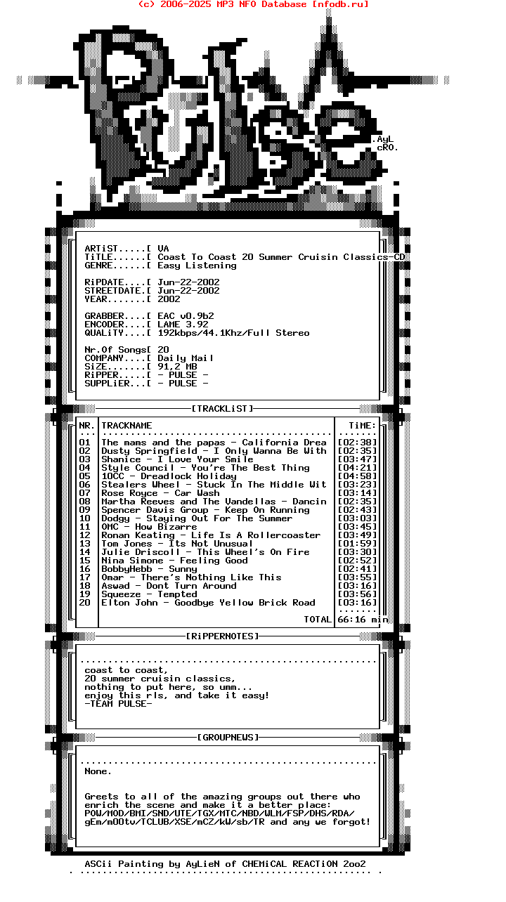 VA-Coast_To_Coast_Summer_Cruisin_Classics-CD-2002-PULSE