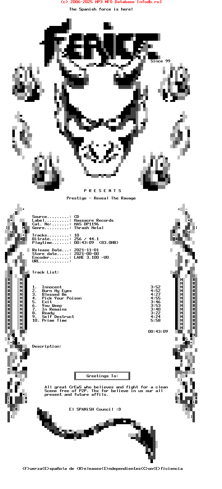 Prestige-Reveal_The_Ravage-(MAS_DP1196)-CD-2021