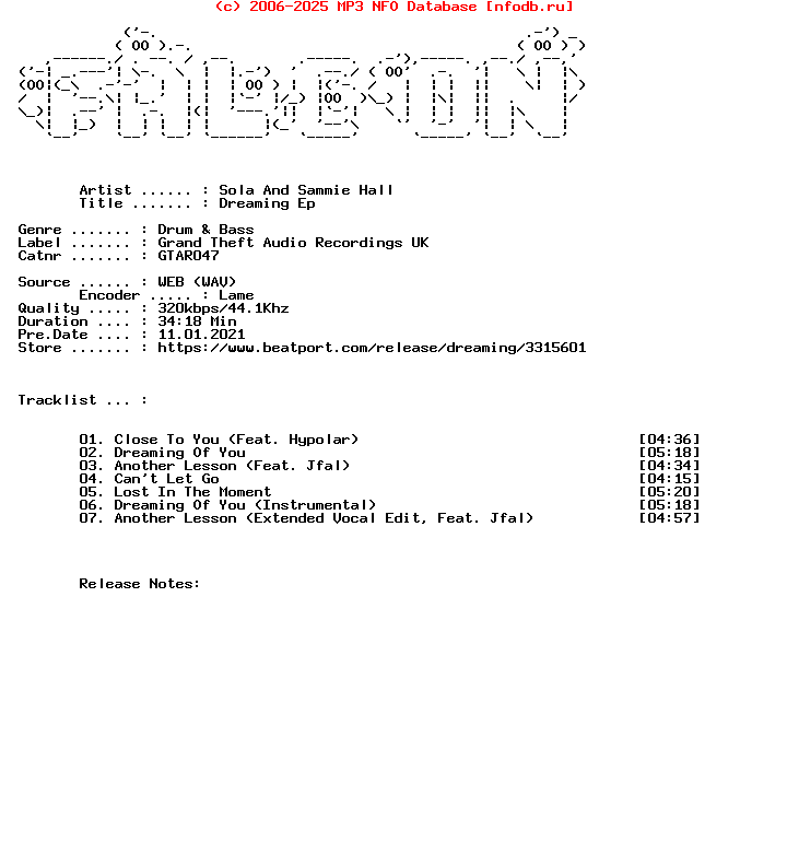Sola_And_Sammie_Hall-Dreaming_Ep-WEB-2021-FALCON