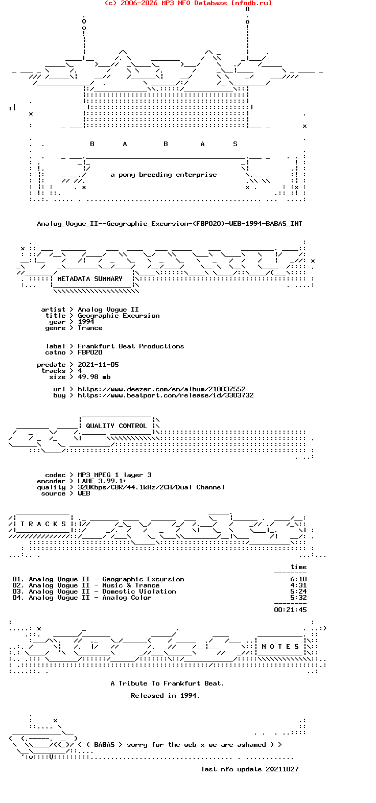 Analog_Vogue_Ii--Geographic_Excursion-(FBP020)-WEB-1994-Babas_Int