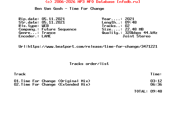 Ben_Van_Gosh_-_Time_For_Change-(FS026)-WEB-2021