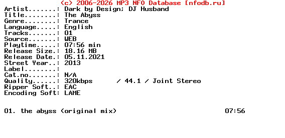 Dark_By_Design_Dj_Husband-The_Abyss-2013-XTC