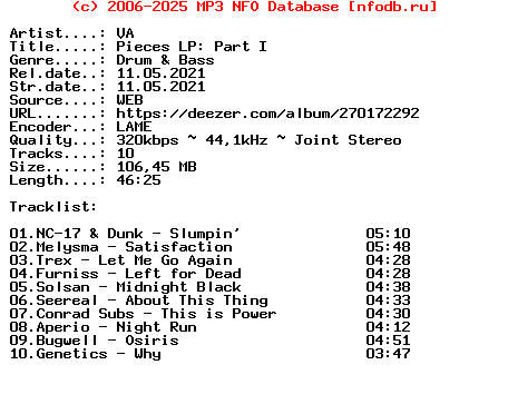 VA-Pieces_Lp_Part_I-(PRGRAMLP04A)-WEB-2021