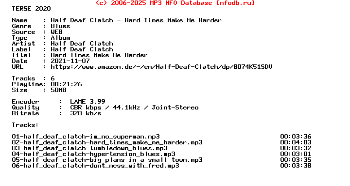 Half_Deaf_Clatch-Hard_Times_Make_Me_Harder-WEB-2013-Terse