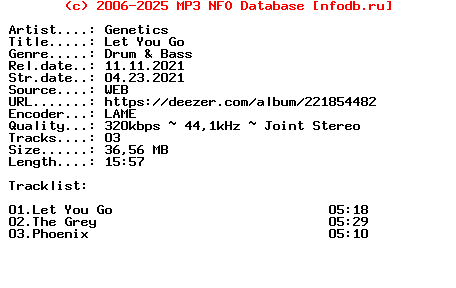 Genetics-Let_You_Go-(RDMC001)-WEB-2021