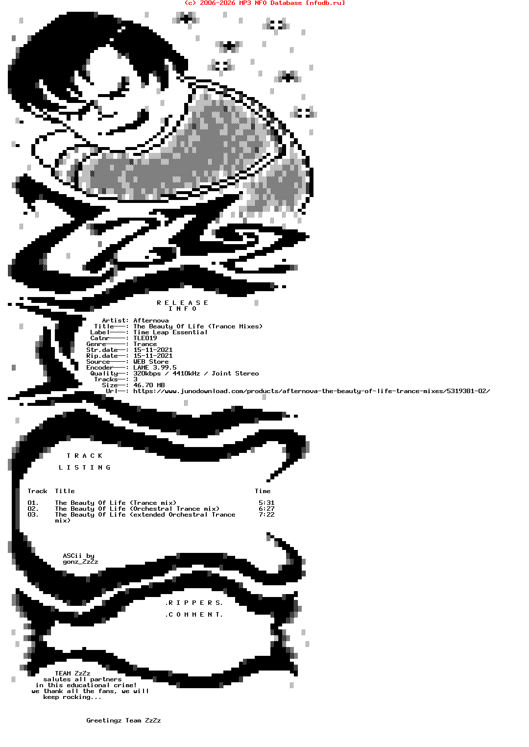 Afternova_-_The_Beauty_Of_Life_(TRANCE_MIXES)-(TLE019)-WEB-2021-ZzZz