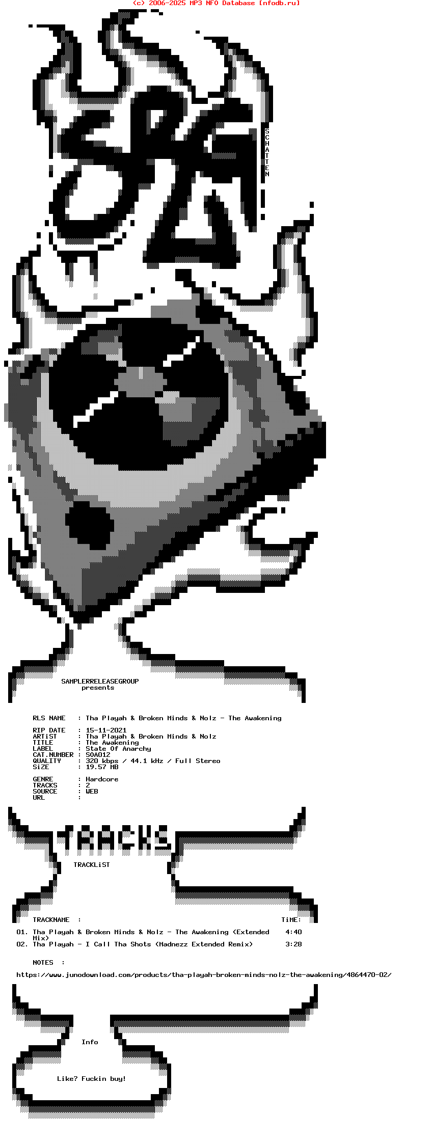 Tha_Playah_And_Broken_Minds_And_Nolz_-_The_Awakening-(SOA012)-WEB-2020-SRG