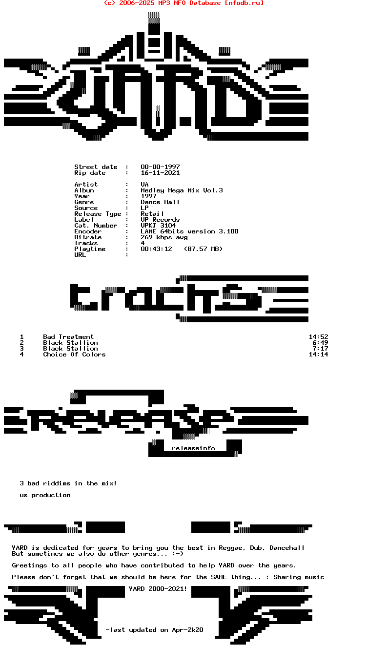 VA-Medley_Mega_Mix_Vol.3-(VPKJ_3104)-Lp-1997-YARD