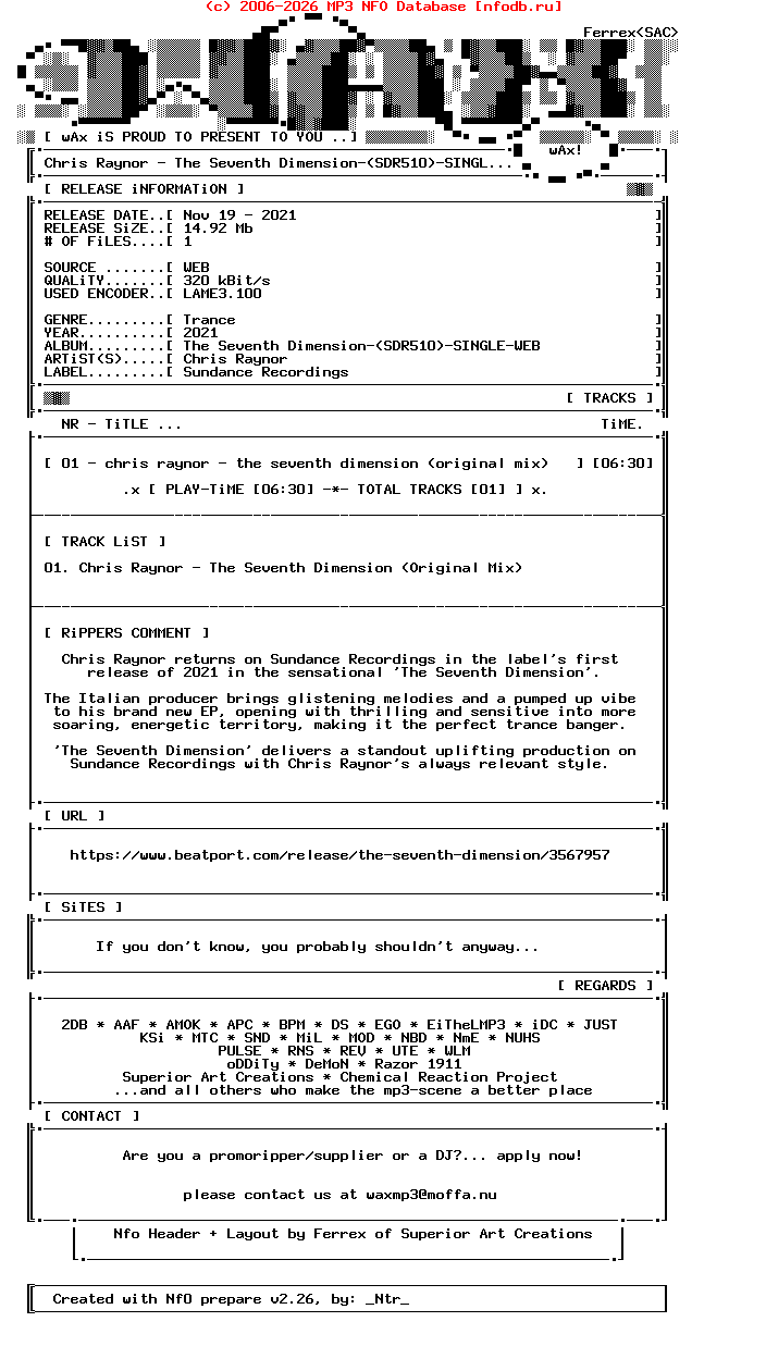 Chris_Raynor-The_Seventh_Dimension-(SDR510)-Single-WEB-2021