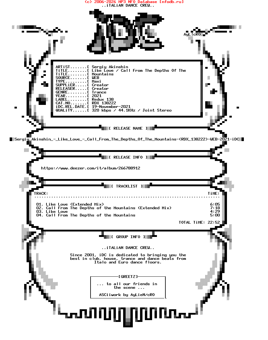 Sergiy_Akinshin_-_Like_Love_-_Call_From_The_Depths_Of_The_Mountains-(RDX_138222)-WEB-2021-iDC