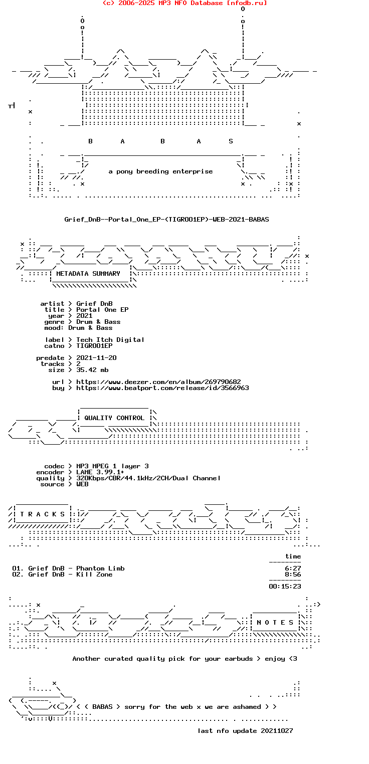 Grief_Dnb--Portal_One_Ep-(TIGR001EP)-WEB-2021-BABAS