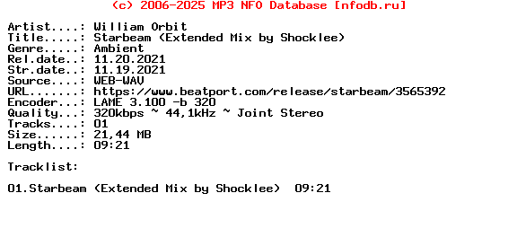 William_Orbit-Starbeam_(EXTENDED_MIX_BY_SHOCKLEE)-(ANJDEE654BD)-Single-WEB-2021