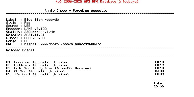 Annie_Chops-Paradise_Acoustic-EP-WEB-2021-ALPMP3