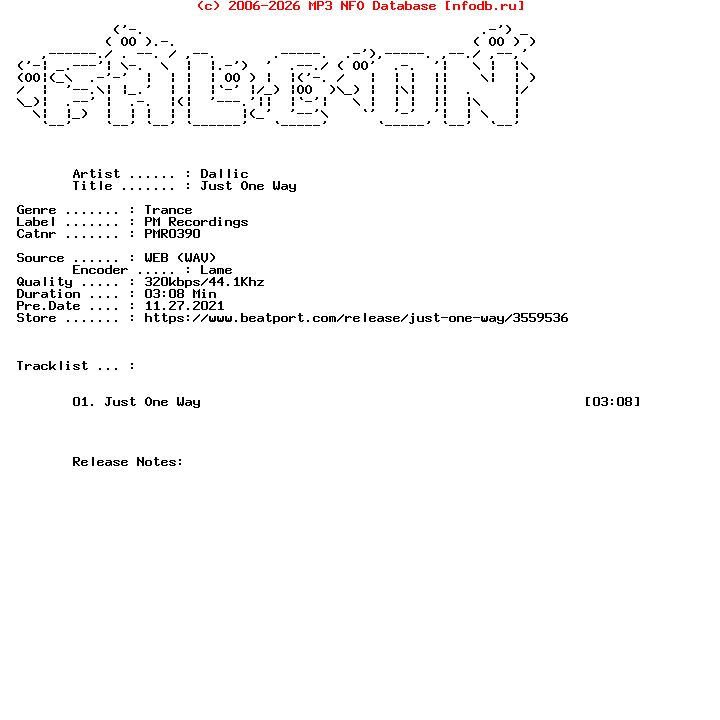 Dallic-Just_One_Way-Single-WEB-2021-FALCON