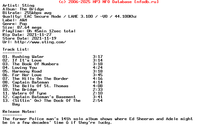 Sting-The_Bridge-(DELUXE_EDITION)-2021