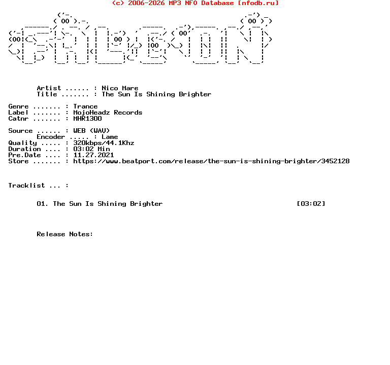 Nico_Mare-The_Sun_Is_Shining_Brighter-Single-WEB-2021-FALCON