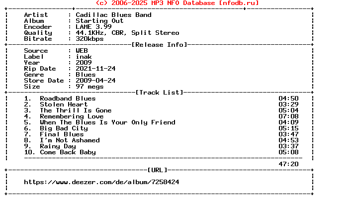Cadillac_Blues_Band-Starting_Out-WEB-2009-Terse