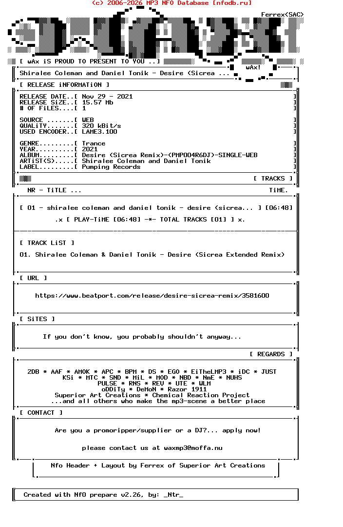 Shiralee_Coleman_And_Daniel_Tonik-Desire_(SICREA_REMIX)-(PMP004R6DJ)-Single-WEB-2021