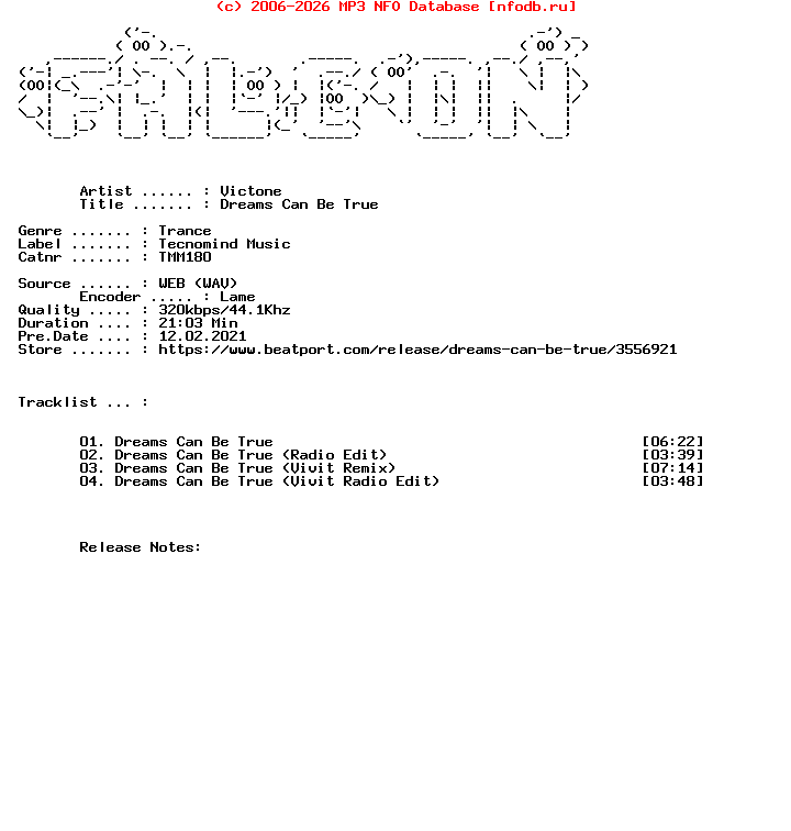 Victone-Dreams_Can_Be_True-(TMM180)-WEB-2021-FALCON
