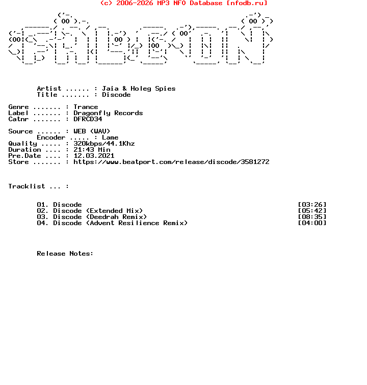 Jaia_And_Holeg_Spies-Discode-(DFRCD34)-WEB-2021-FALCON