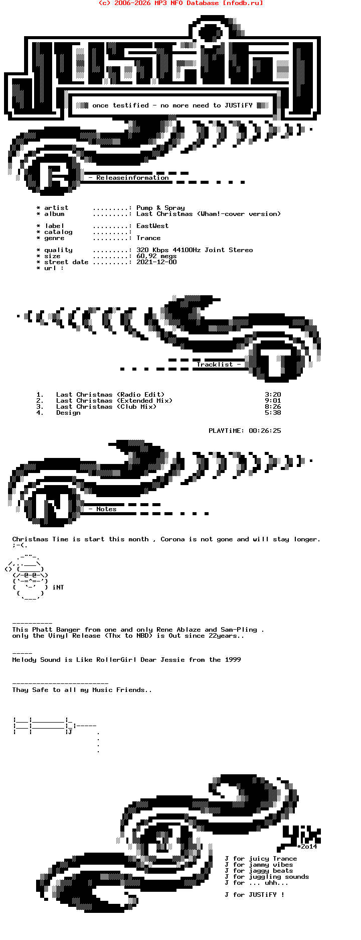 Pump_And_Spray-Last_Christmas_(WHAM_COVER_VERSION)-WEB-1999_Int