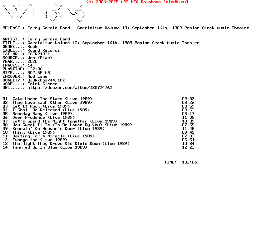 Jerry_Garcia_Band-Garcialive_Volume_13_September_16Th_1989_Poplar_Creek_Music_Theatre-(JGFRR1031)-WEB-2020-Vrg