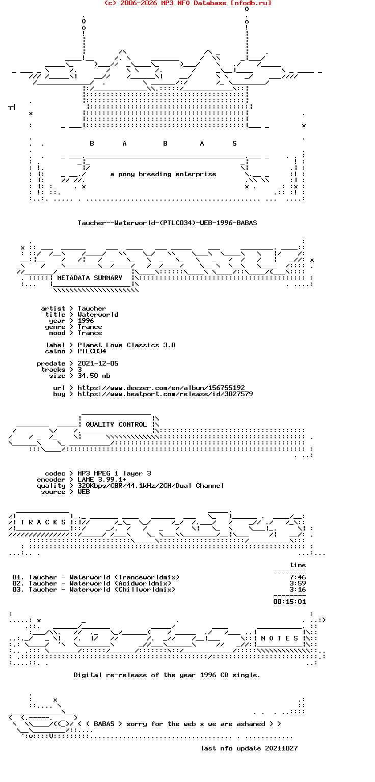 Taucher--Waterworld-(PTLC034)-WEB-1996-BABAS