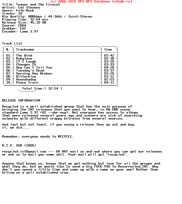 Cat_Stevens-Teaser_And_The_Firecat-Retail-1970-Recycled_INT
