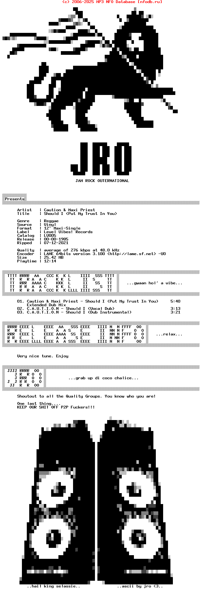 Caution_And_Maxi_Priest-Should_I_(PUT_MY_TRUST_IN_YOU)-VLS-1985-Jro