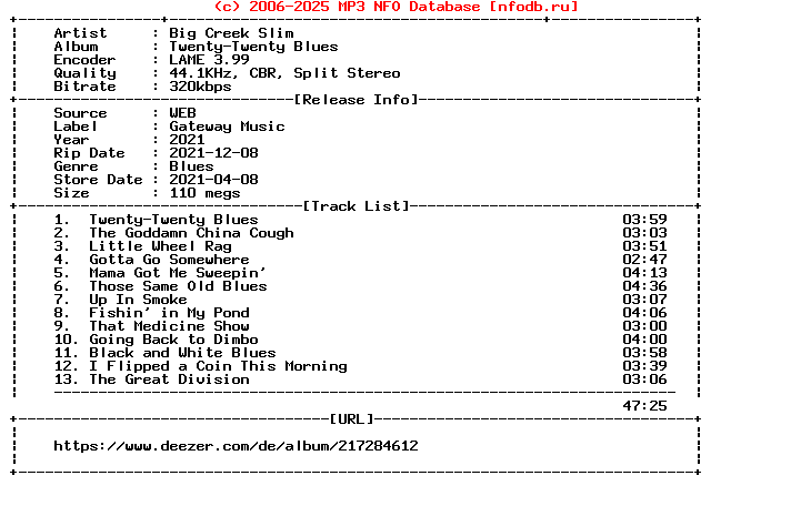 Big_Creek_Slim-Twenty-Twenty_Blues-WEB-2021-Terse