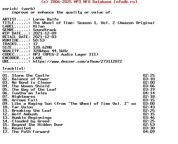 Lorne_Balfe-The_Wheel_Of_Time_Season_1_Vol_2_(AMAZON_ORIGINAL_SERIES_SOUNDTRACK)-Ost-WEB-2021