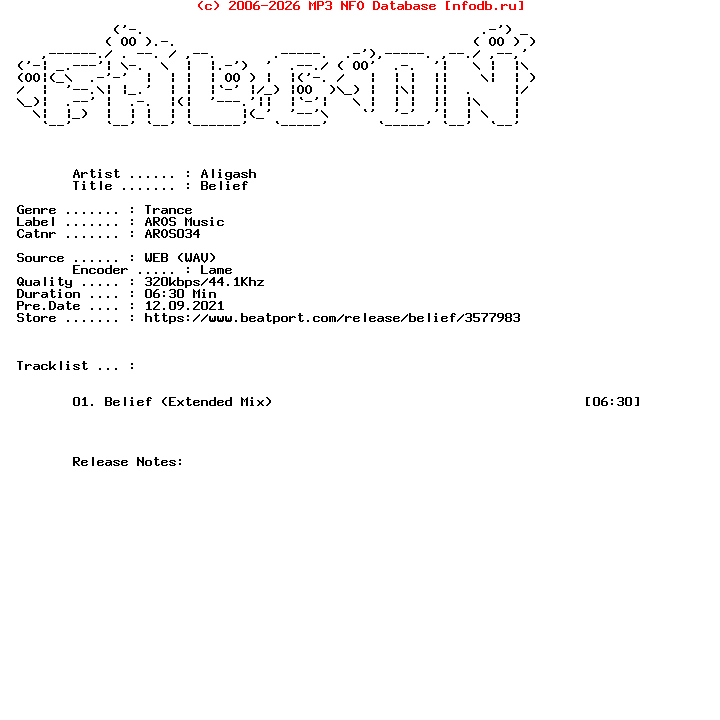 Aligash-Belief-(AROS034)-Single-WEB-2021-FALCON