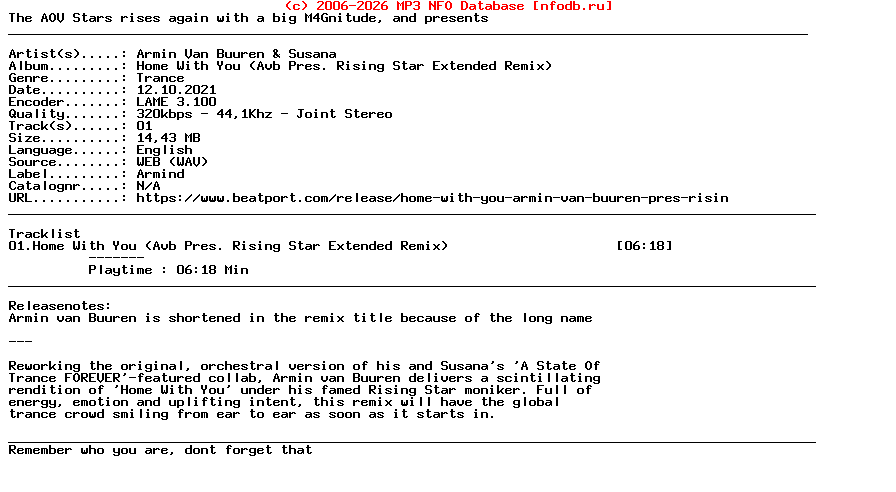 Armin_Van_Buuren_And_Susana-Home_With_You_(AVB_PRES._RISING_STAR_EXTENDED_REMIX)-Single-WEB-2021