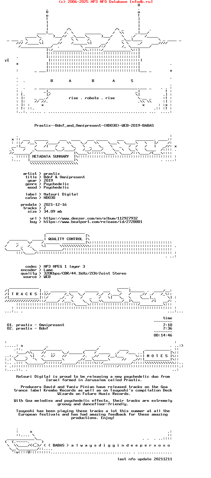 Prastix--Bdnf_And_Omnipresent-(MD030)-WEB-2019-BABAS