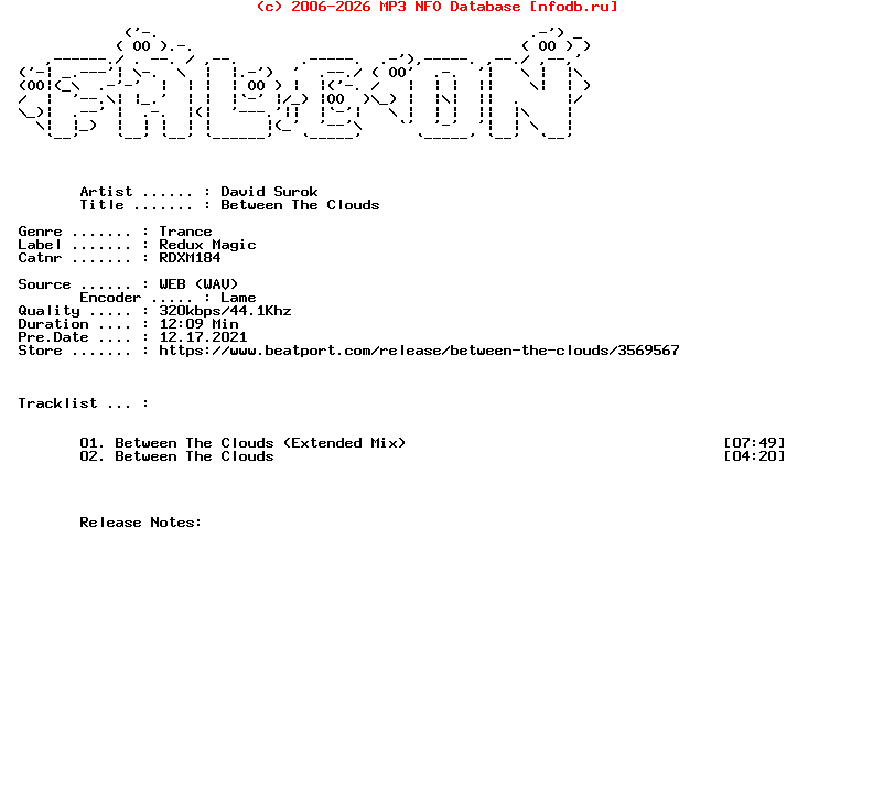 David_Surok-Between_The_Clouds-(RDXM184)-WEB-2021-FALCON