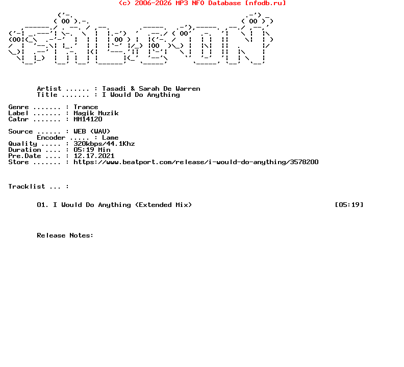 Tasadi_And_Sarah_De_Warren-I_Would_Do_Anything-(MM14120)-Single-WEB-2021-FALCON