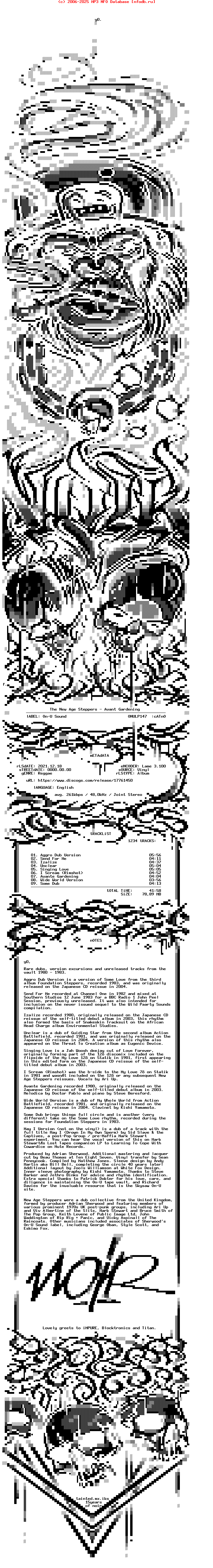 The_New_Age_Steppers-Avant_Gardening-Lp-2021-NOiR