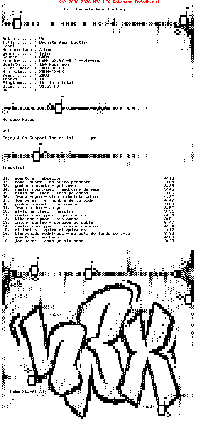 VA-Bachata_Amor-Bootleg-SP-2008