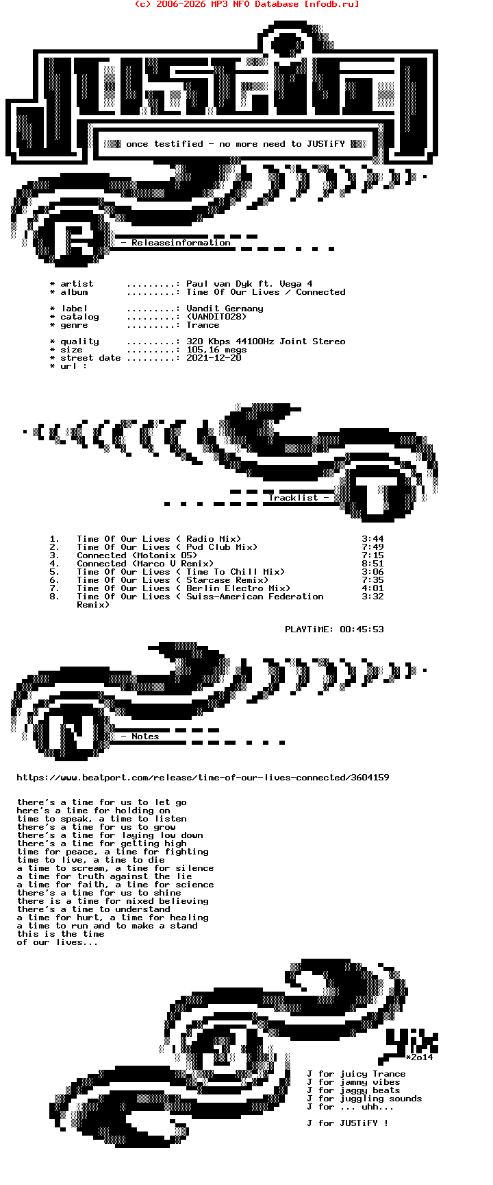 Paul_Van_Dyk_Ft._Vega_4-Time_Of_Our_Lives__Connected-(VANDIT028)-WEB-2003_Int