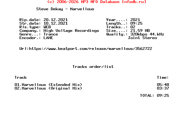 Steve_Dekay_-_Marvellous-(HVR034)-WEB-2021