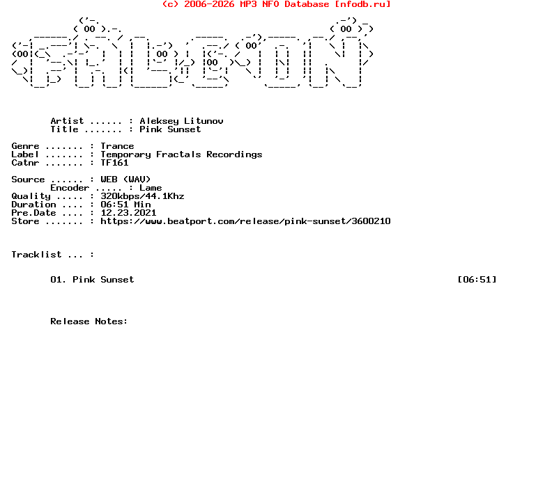 Aleksey_Litunov-Pink_Sunset-(TF161)-Single-WEB-2021-FALCON