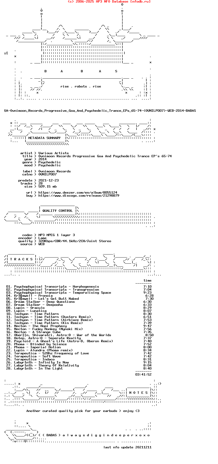 VA-Ovnimoon_Records_Progressive_Goa_And_Psychedelic_Trance_Eps_65-74-(OVNILP007)-WEB-2014-BABAS