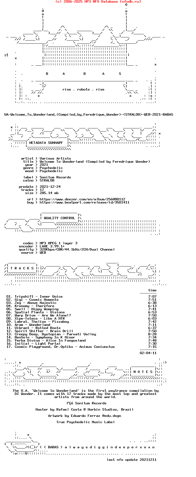 VA-Welcome_To_Wonderland_(COMPILED_BY_FEREDRIQUE_WONDER)-(STRAL08)-WEB-2021-BABAS
