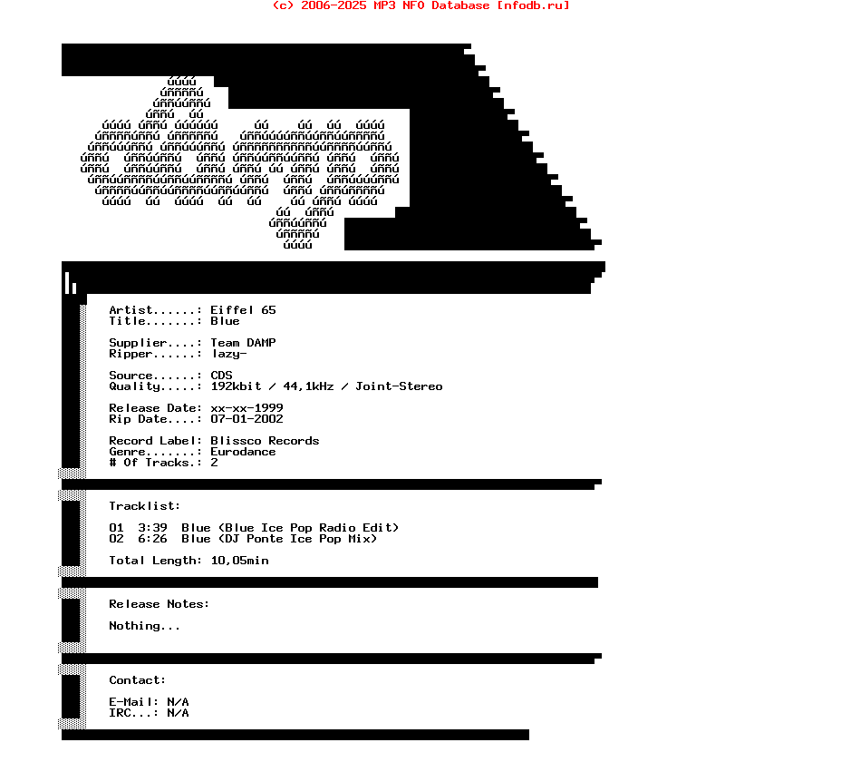 Eiffel_65-Blue-CDS-1999-Damp