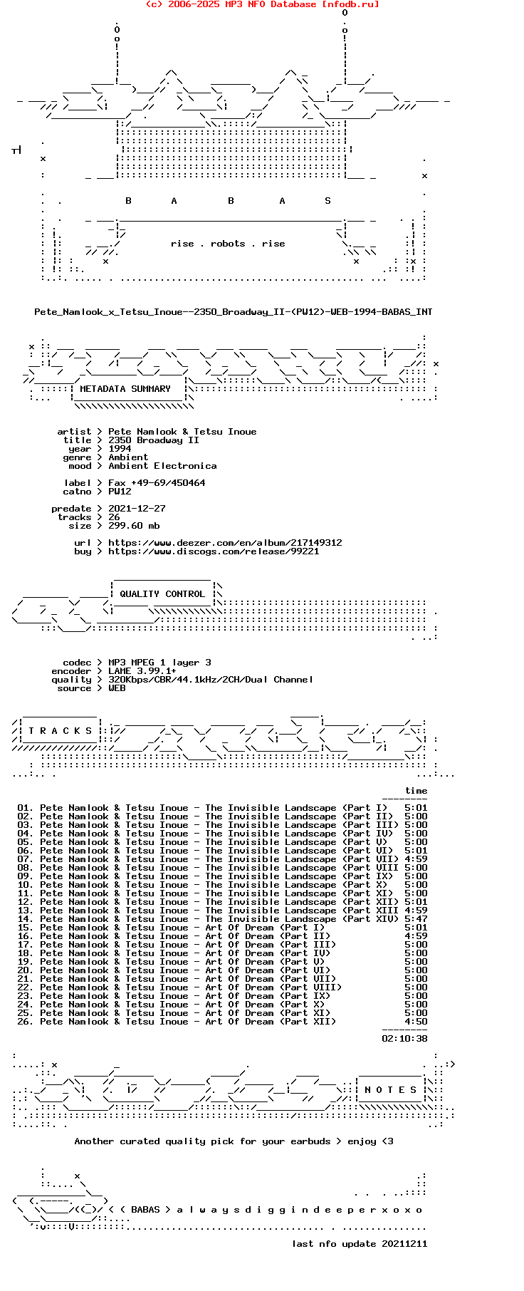 Pete_Namlook_X_Tetsu_Inoue--2350_Broadway_Ii-(PW12)-WEB-1994-Babas_Int