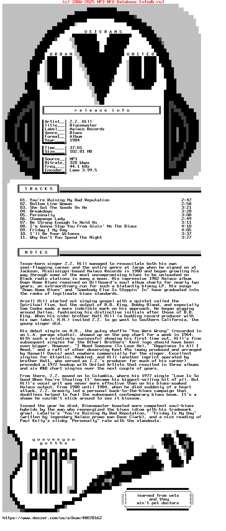 Z.Z._Hill-Bluesmaster-WEB-1984-Uvu