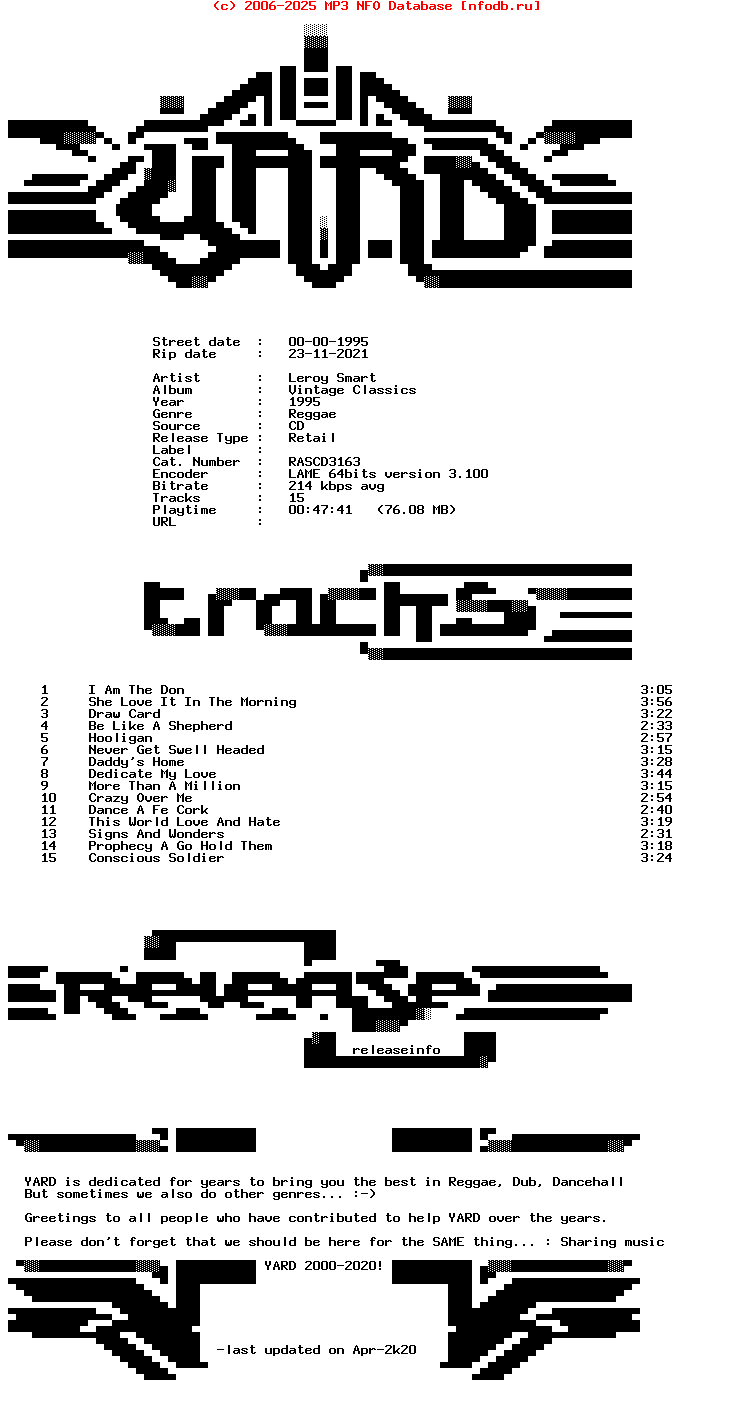 Leroy_Smart-Vintage_Classics-(RASCD3163)-CD-1995-YARD_INT