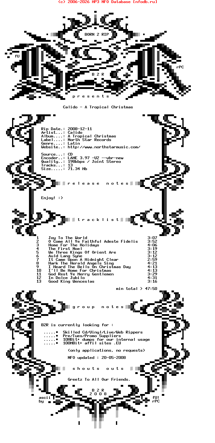 Calido-A_Tropical_Christmas-1995